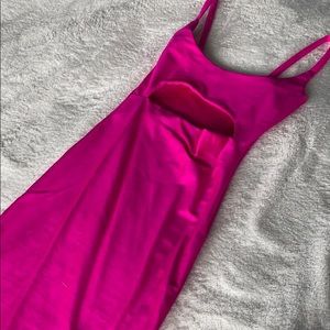 COPY - New Sexy Fashion Nova Neon Pink Dress